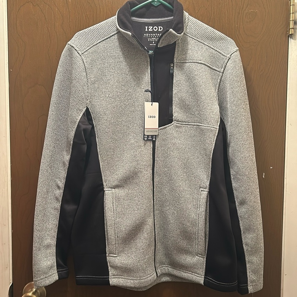 IZOD NWT Advantage Performance Quarter Zip Sweater